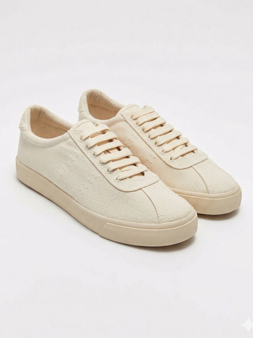 NWT Superga Club S Organic Sneakers Hemp Cotton Cork Insole Off-White 7.5 38